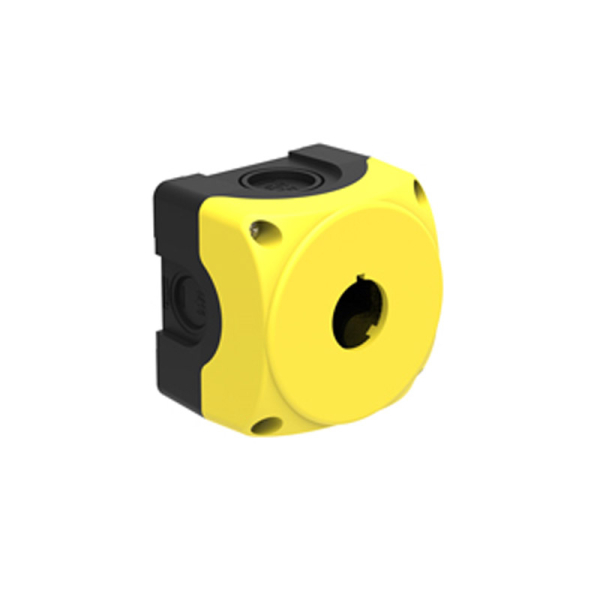 Botonera 1 agujero 22mm amarillo IP67-IP69K