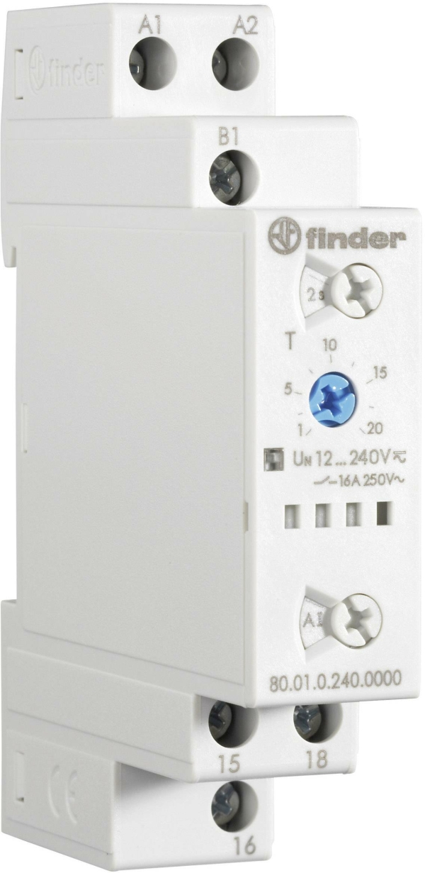 Temporizador modular multifunción 12-240V AC/DC