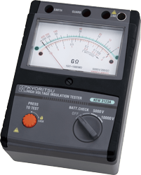 Megohmetro analógico 10Kv