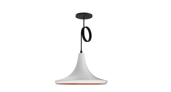 Colgante BELL09  bl/dor